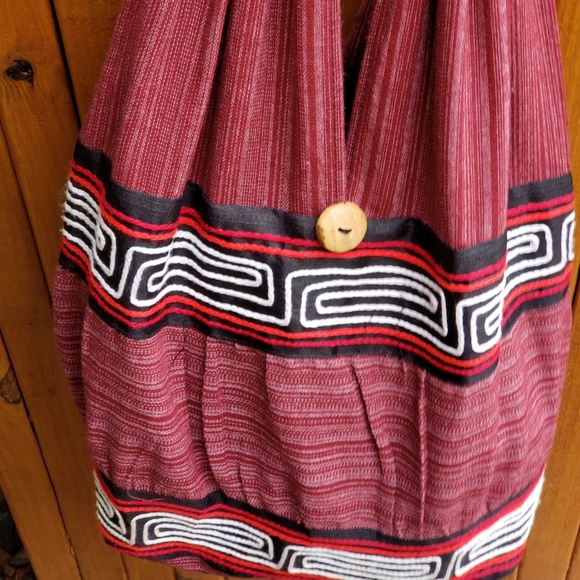 Boho Fabric Shoulder Bag - Picture 7 of 13